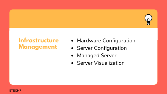 Infrastructure Management