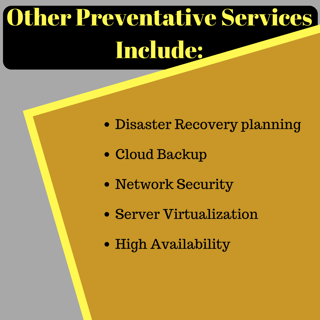 Preventative IT support services. Preventative IT support services.