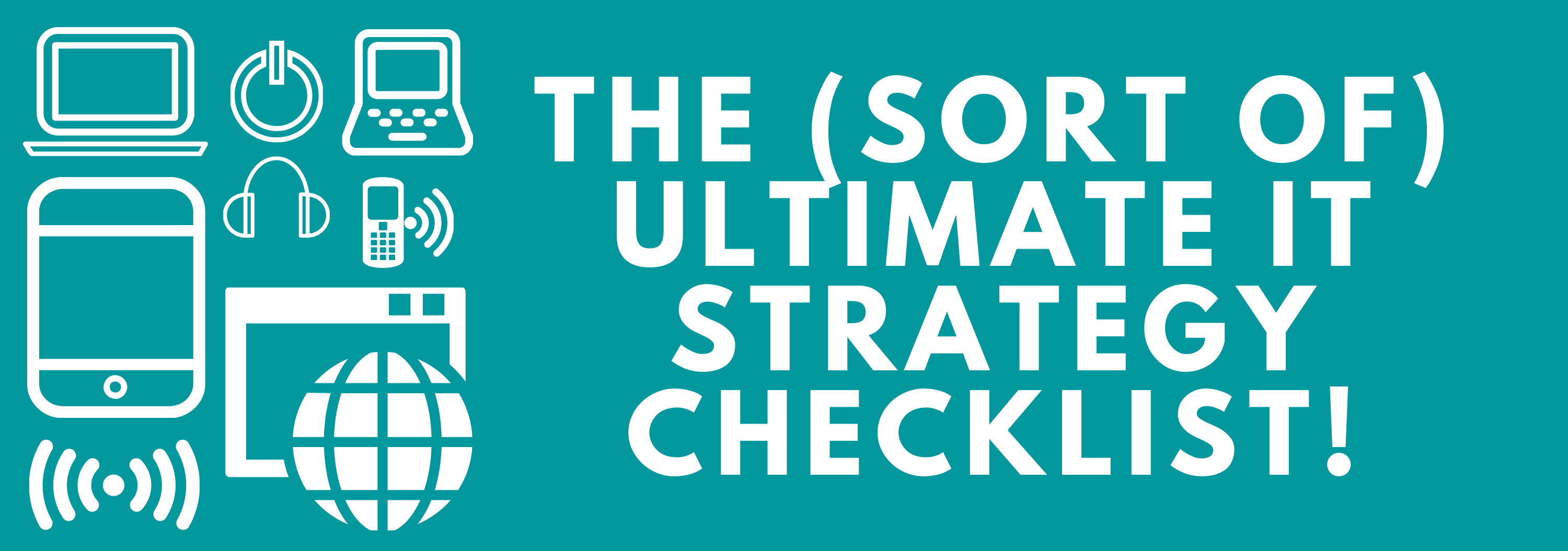 IT support strategy checklist