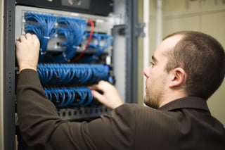 A server maintenance company will monitor the servers for you.